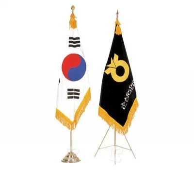 태극기 비로도깃발