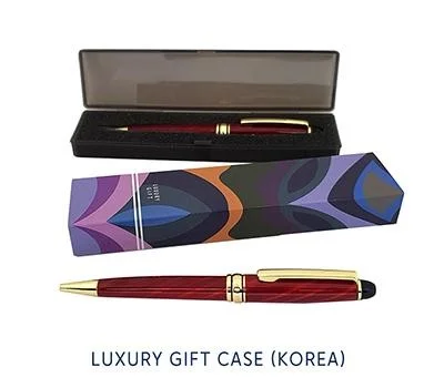 마블블랑코금속볼펜1.0mm  럭셔리기프트케이스