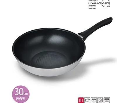 리빙아트 에코 IH 올스텐  30cm 궁중팬