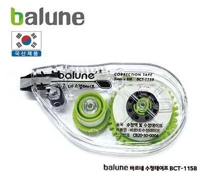 바르네  수정테이프 국산