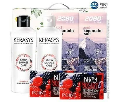 히말라야핑크솔트치약100g2P 샴프린스비누6종선물세...