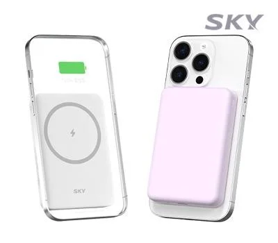스카이 필 M05 5000mAh 무선충전 보조배터리