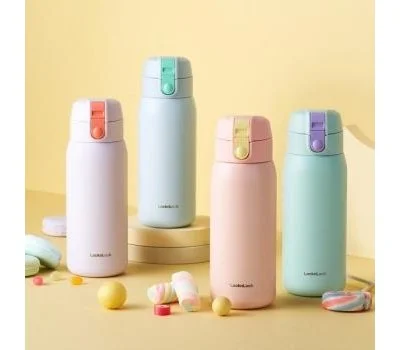 락앤락 스쿨핏 코튼캔디 원터치텀블러 370ml