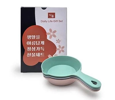 다올 항균 손잡이 앞접시 3P 세트 칼라박스