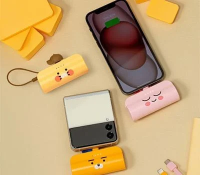 카카오프렌즈 힙스터 도킹형 보조배터리