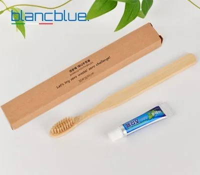 블랑블루 대나무칫솔 치약 종이케이스 세트