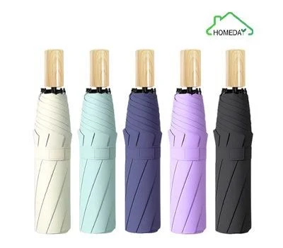 홈데이 내추럴 UV 3단 수동 양우산-KS인증