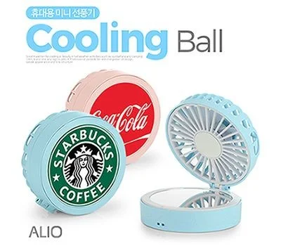 ALIO 쿨링볼 휴대용선풍기풀전사가능
