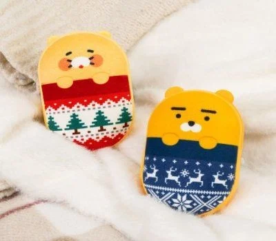 카카오프렌즈 이불쏙 조약돌 손난로 보조배터리