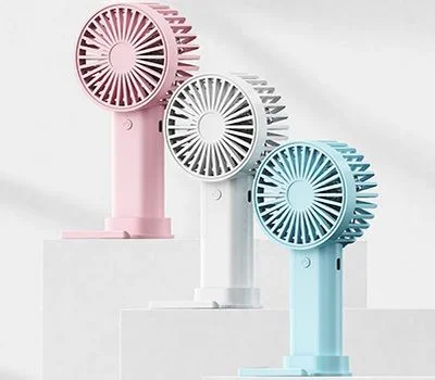 2500mAh 대용량 C타입 충전식 손풍기 미니선풍기