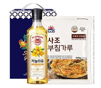 DO 해표카놀라유 사조부침가루500g2종